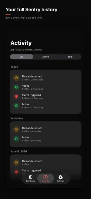 SentryAlert for Tesla screenshot 4