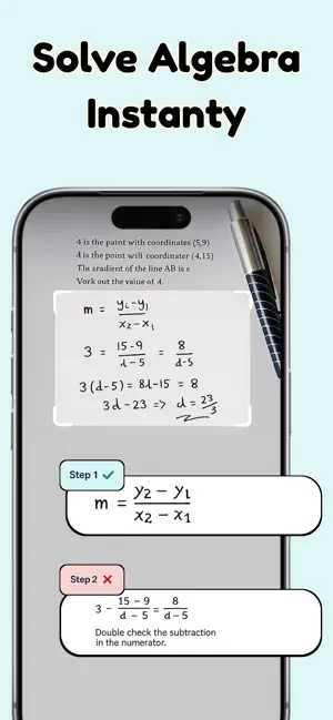 Algebra Calculator - Algos AI screenshot 2