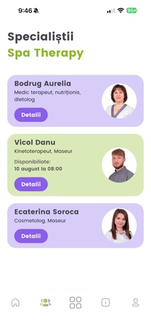 Servicii Spa Therapy Moldova iPhone screenshot