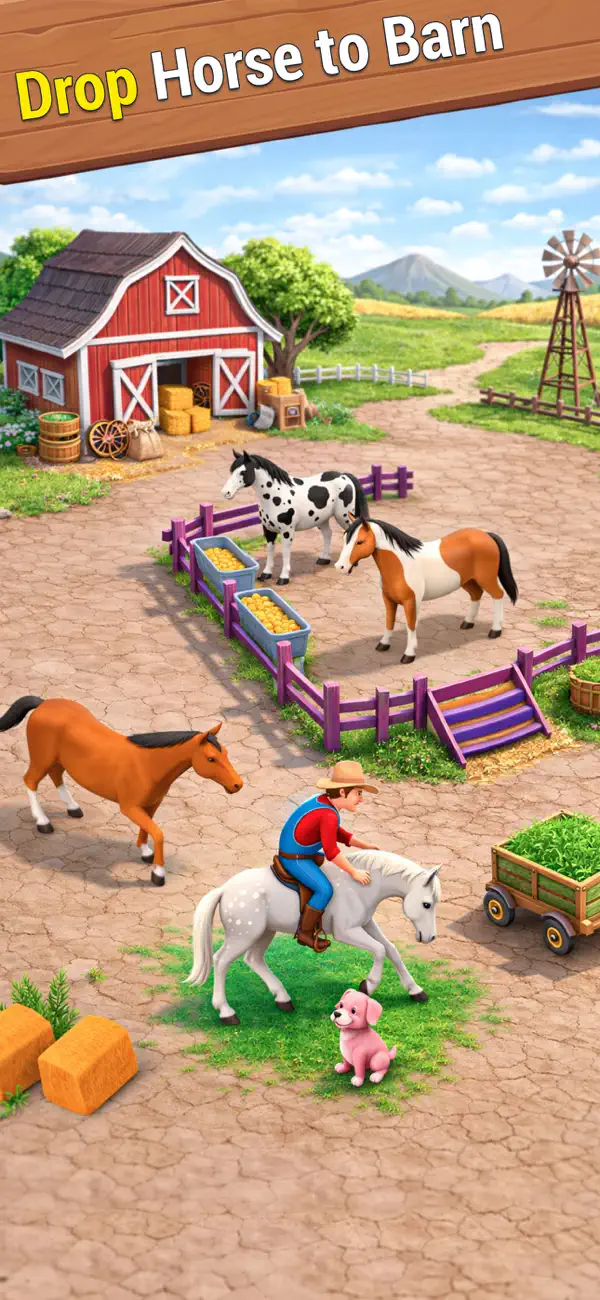 Screenshot #3 pour ferme vallée - Jeux de ferme