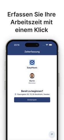 EasyHours Arbeitszeiterfassung — Screenshot 5