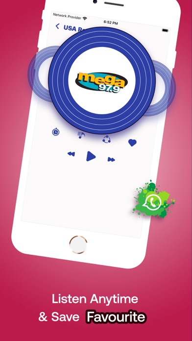 Radio US : Online Pulse iPhone screenshot 2 - Music app