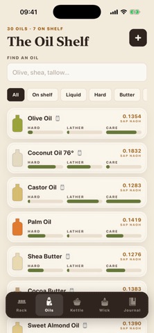 Lye & Wick: Soap Calculator screenshot 2