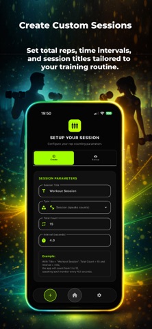 Voice Rep Counter Coach screenshot