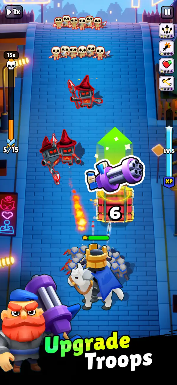 Last King: Survival iOS Mod IPA screenshot 2 - iOS game interface