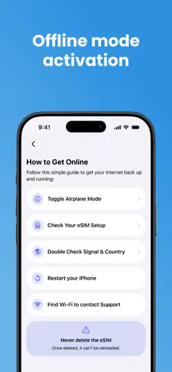 ESim App: Internet Calls Text iPhone Ekran Görüntüsü 6