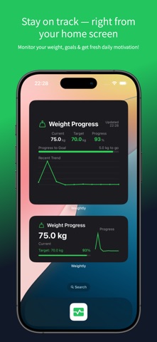 Weight & BMI Tracker: Weightly Screenshot 4 of 6
