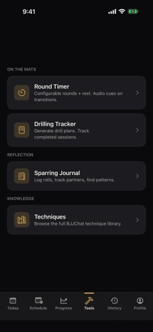 BJJChat screenshot
