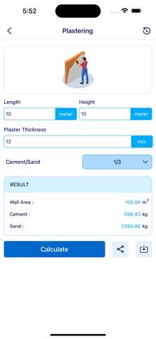 Concrete Calculator Pro Screenshot 8 of 10