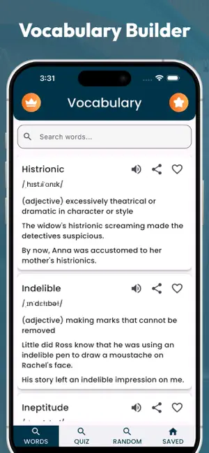 Vocabulary Builder - Test Prep screenshot 1