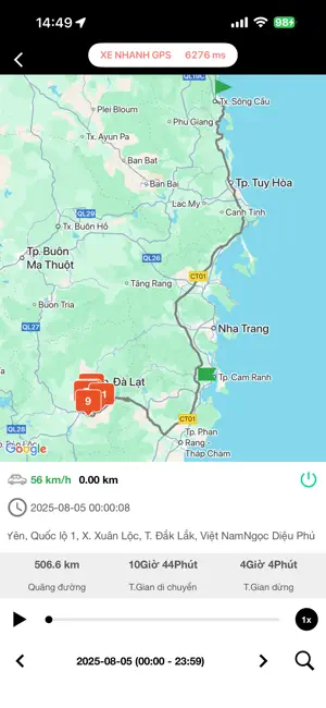 XE NHANH GPS screenshot 1