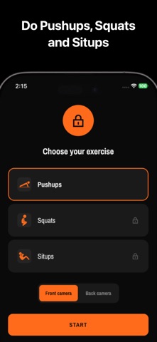 Pushup Time - App Blocker‎ Screenshot 4 of 5