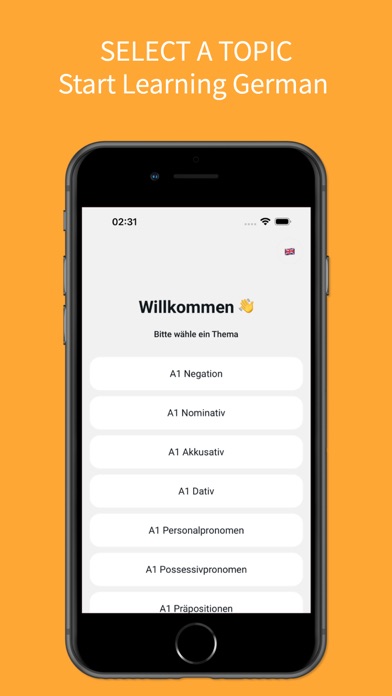 Learn German with Practice Screenshot
