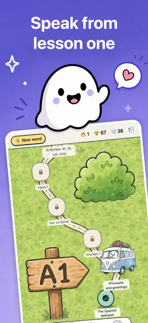 Duspik: Language Learning screenshot 1