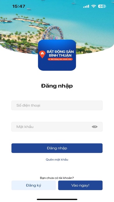BĐS Banking Screenshot