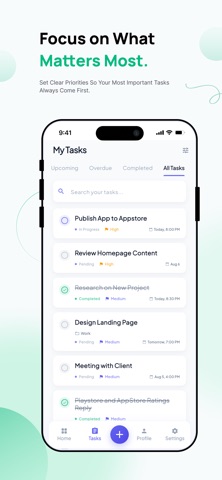 TaskMiny: Task Manager Screenshot 4 of 6