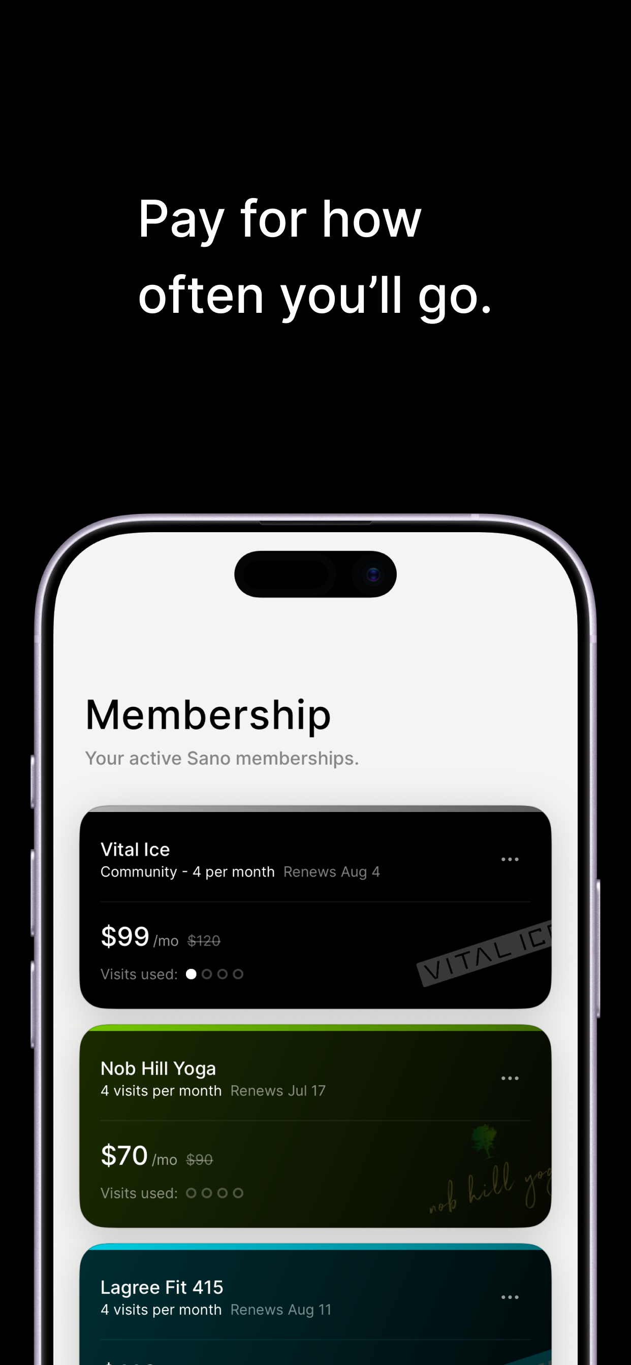 Sano Fitness screenshot 4