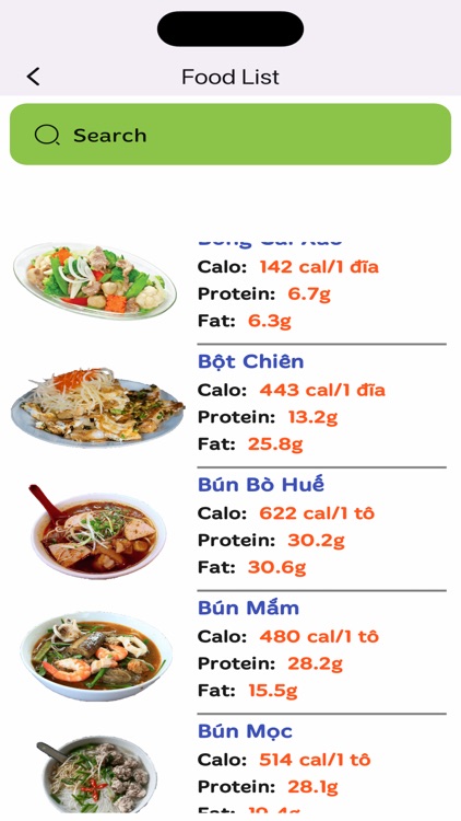 Calorie Counter, Food Tracker