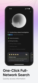 ProfileLensAI Search Assistant screenshot