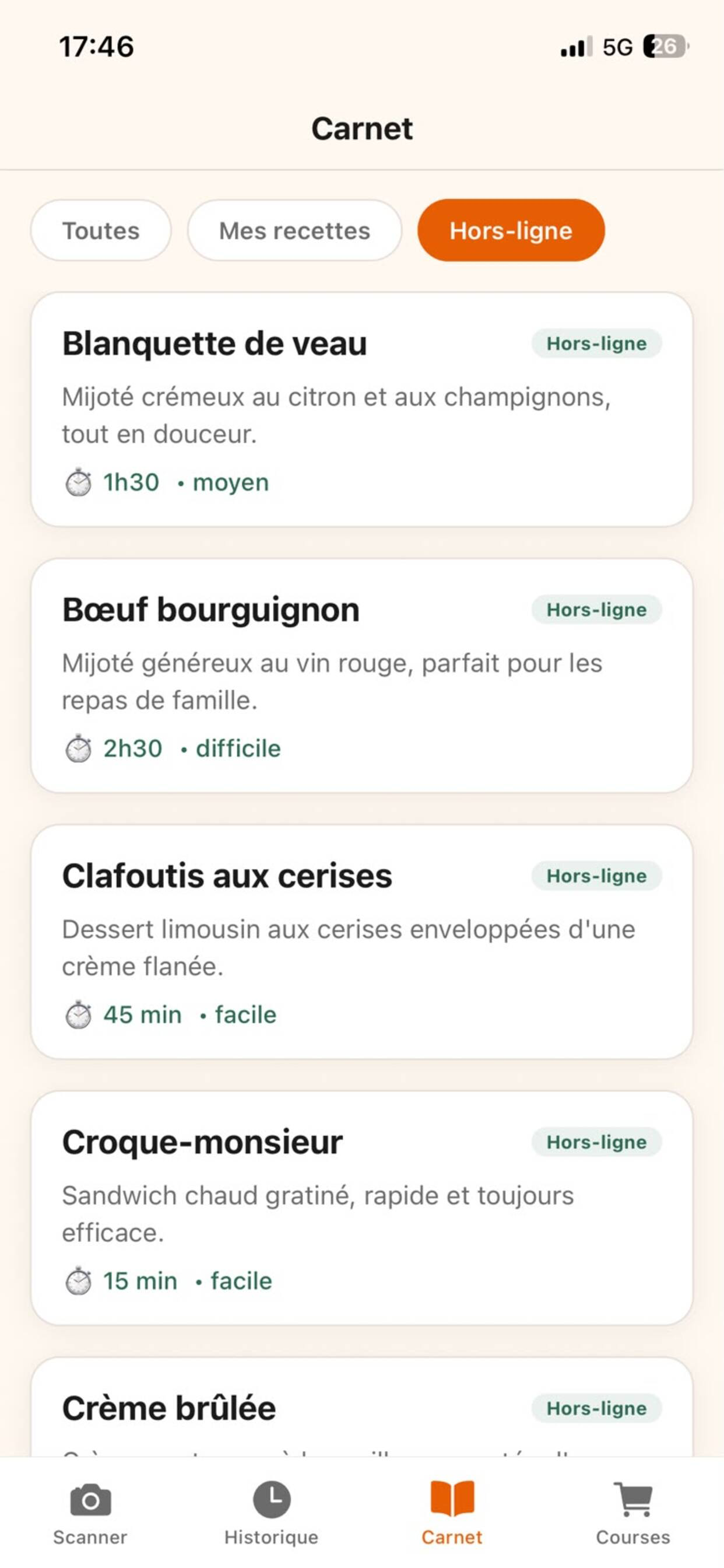 Recette Visuel screenshot 3