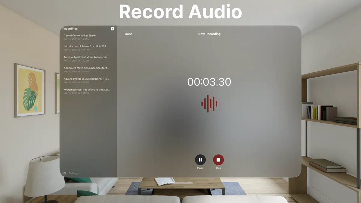 Speech to Text : Whisper AI screenshot 1