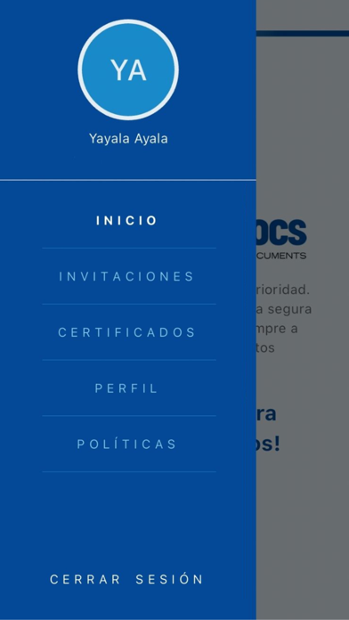 SingularDocs Wallet Screenshot