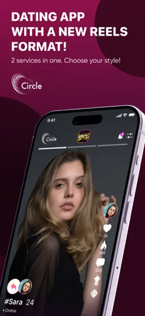 Circle : New format for Dating screenshot 1