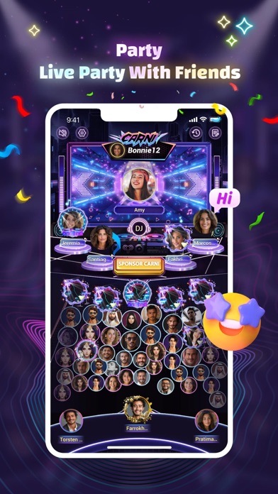 Carni: Live Carnival & Chat Screenshot