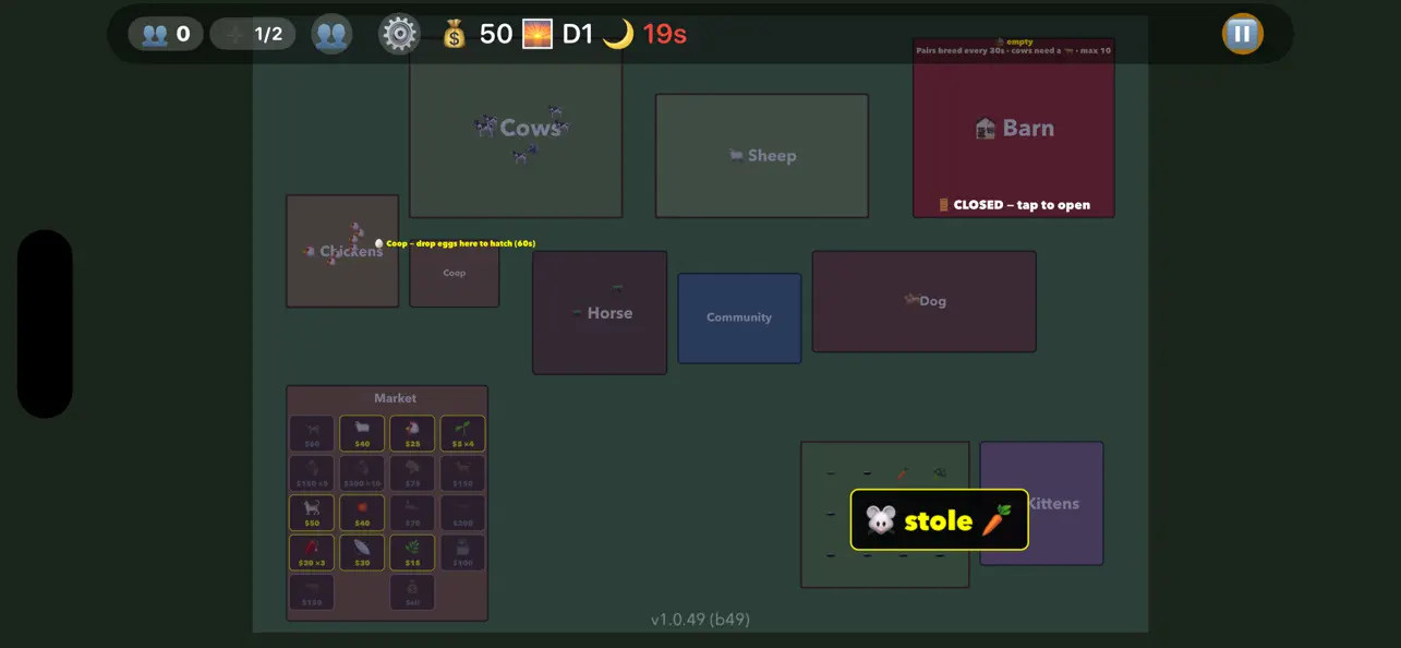 Screenshot #1 pour Family Farm Survival - Co-op