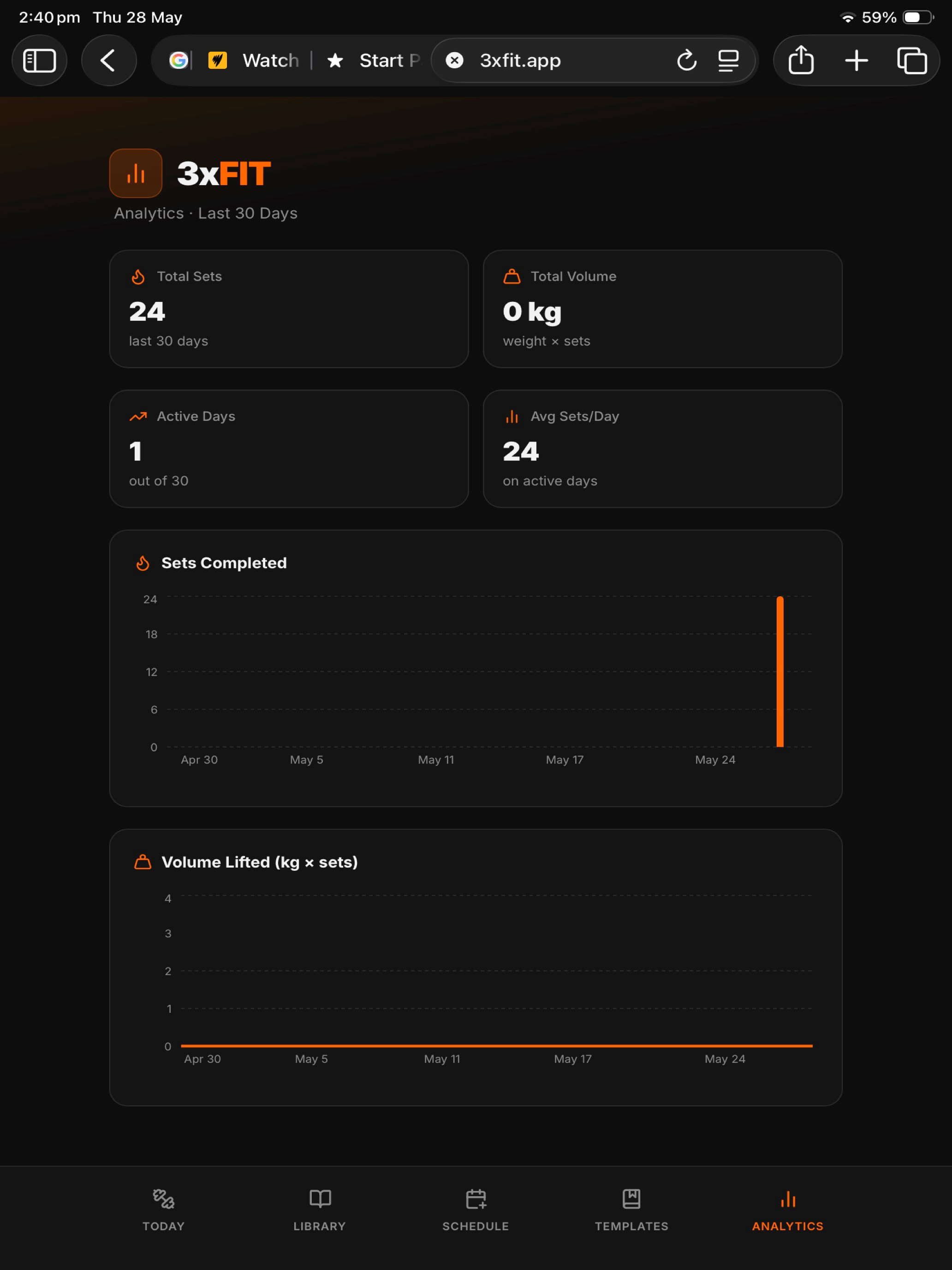 3xFIT Tracker screenshot 10