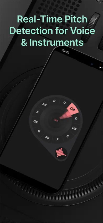 Pitch: Vocal Pitch Monitor screenshot 1