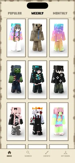 Skins for Minecraft : Skin Hub screenshot 2
