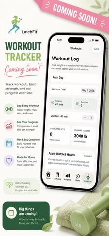 LatchFit-Macro Tracker for Mom Screenshot 5 of 8
