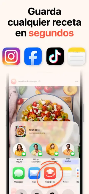 CookBook - Gestor de Recetas iPhone screenshot 2