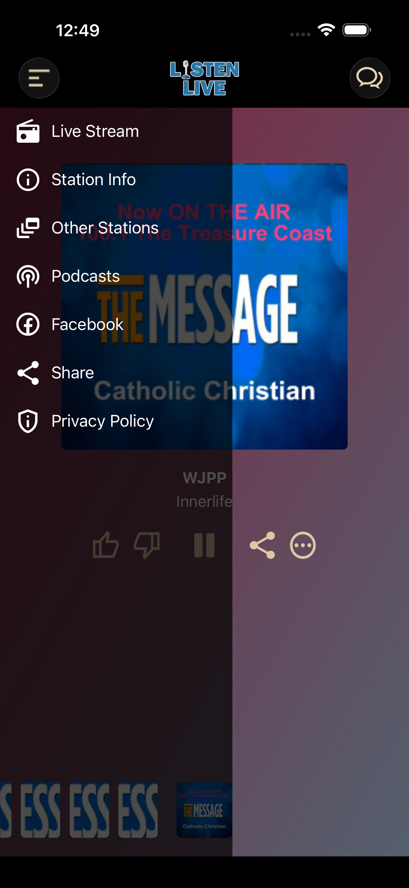 Catholic Radio WJPP / WPBV screenshot 4