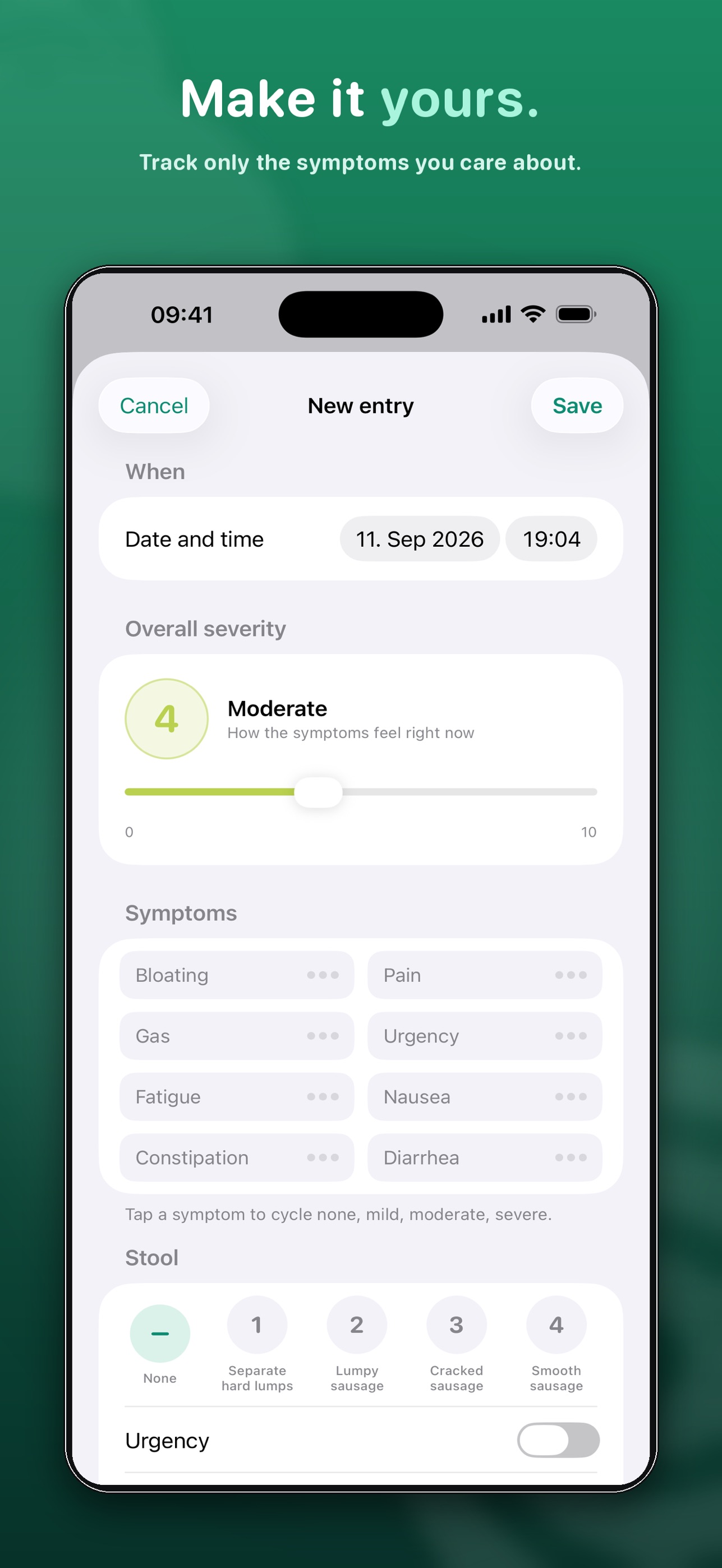 Screenshot 4 of Gutline: IBS & FODMAP Diary