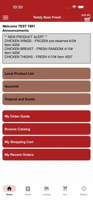 Teddy Bear Fresh Produce screenshot 1