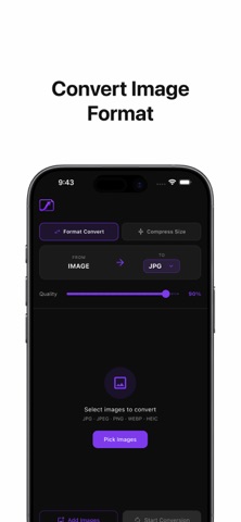 Picto: Photo & Image Converter iPhone screenshot