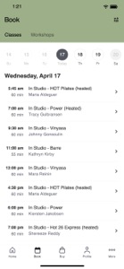 YogaSource Palo Alto screenshot #2 for iPhone