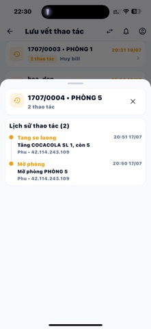 Phần mềm tính tiền In Bill screenshot