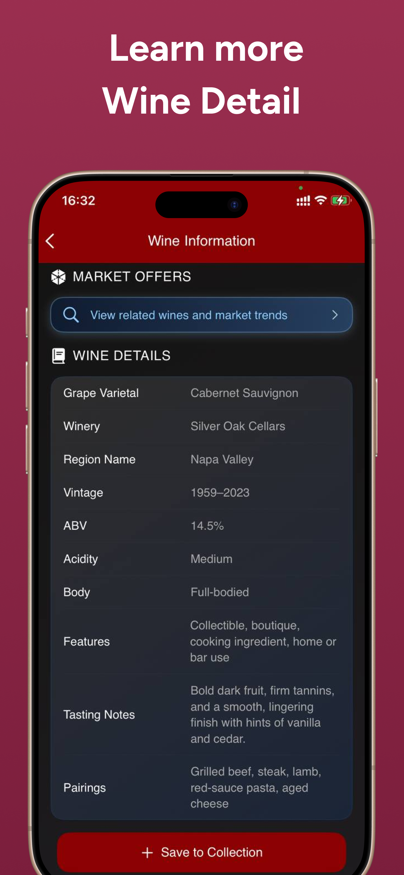 Wine Identifier Wine Tracker