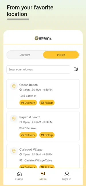 Pizza Port screenshot 2
