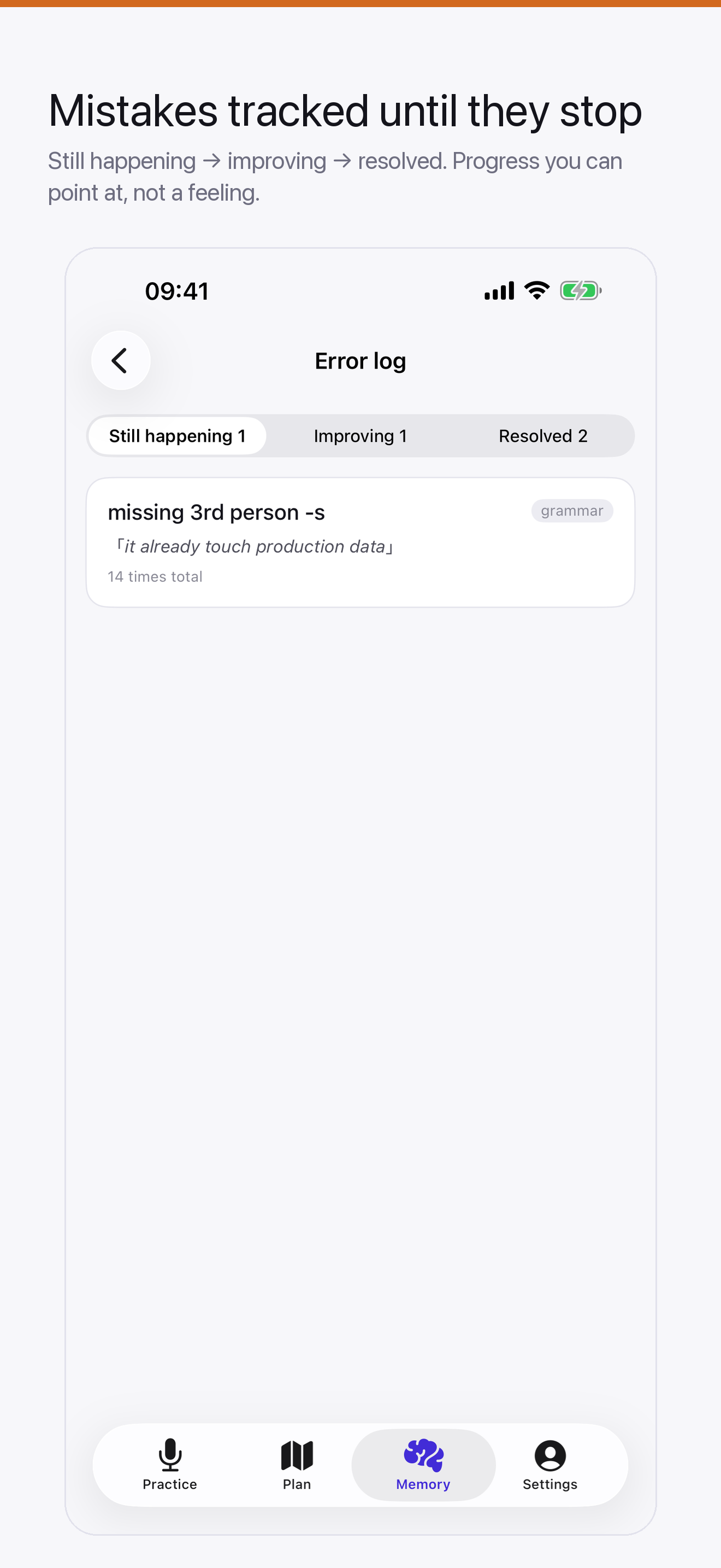 Recall: English Speaking Coach screenshot 4