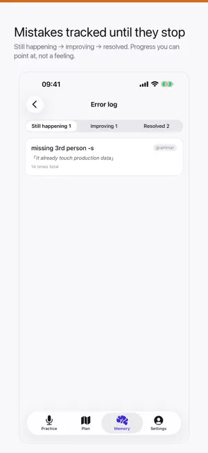 Recall: English Speaking Coach screenshot 4