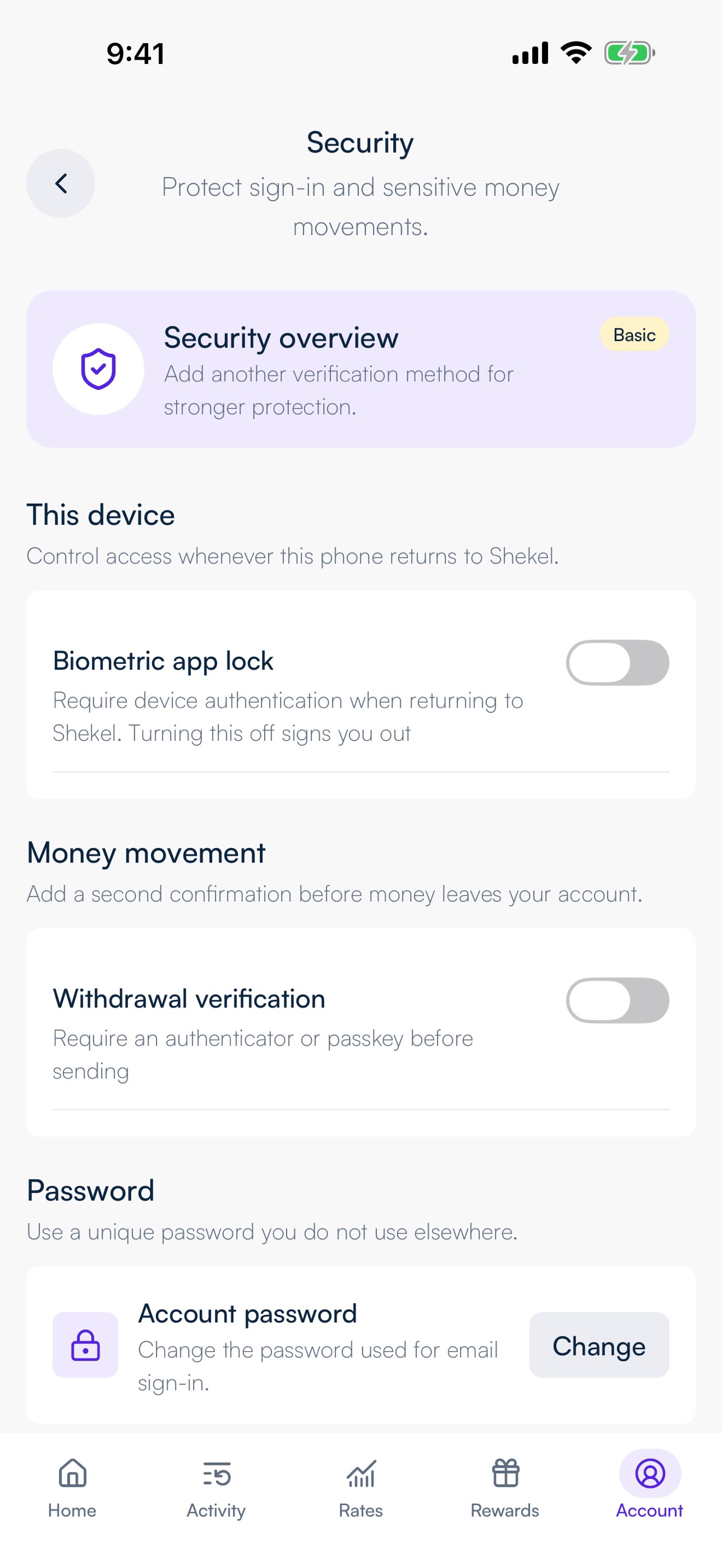 Screenshot 6 of Shekel App