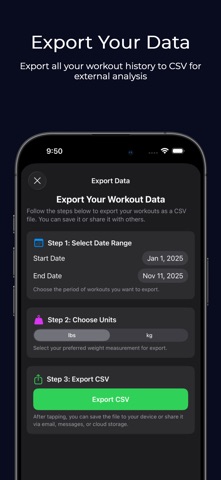 Hercules: Strength Log Tracker screenshot