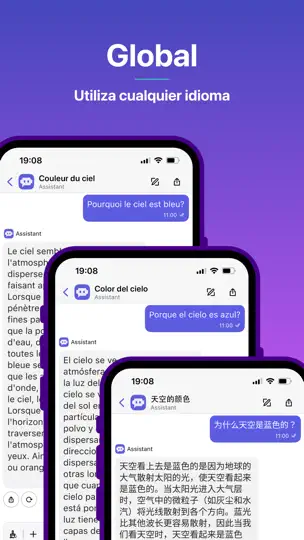 Captura de pantalla de Poe – Fast AI Chat en iPhone 6