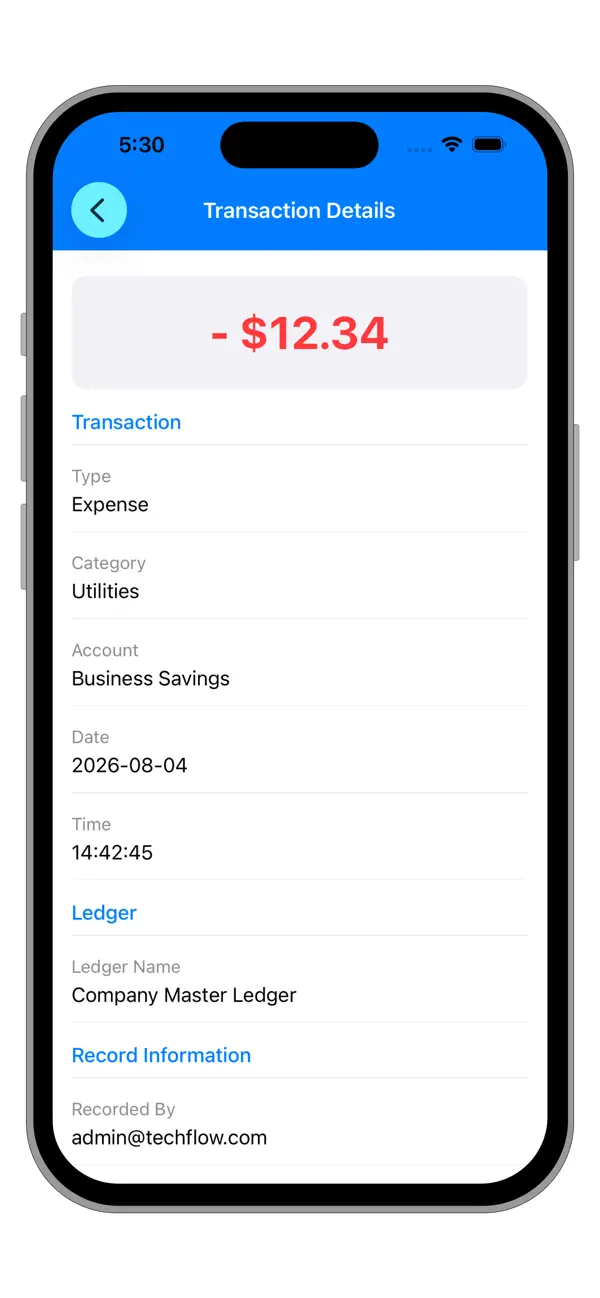 Screenshot #3 pour Money Budget Sync-Team Expense
