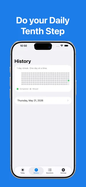 Step 10 Today screenshot 2
