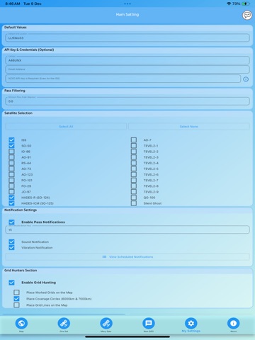 Ham Satting iPad screenshot